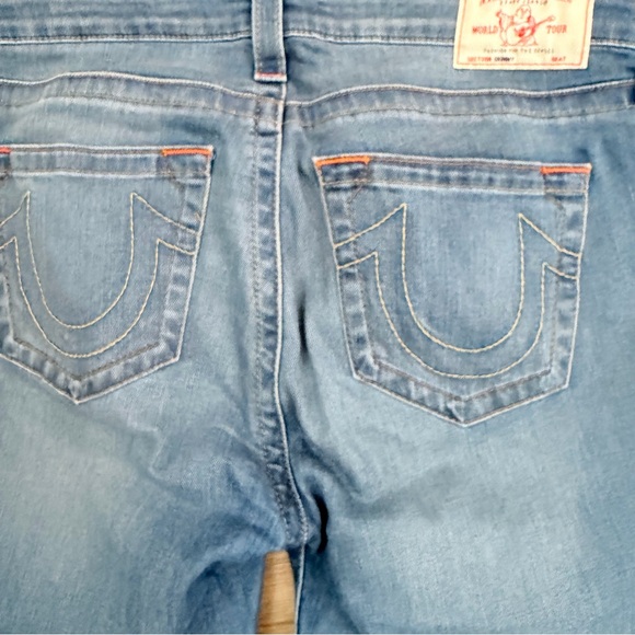 True Religion Women's Skinny Jeans in Light Blue, size 32 - Picture 6 of 6